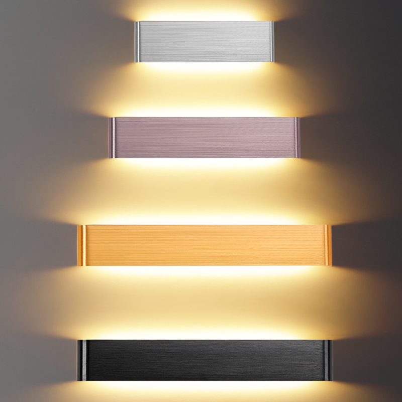 Decor Lighting Discount - โคมไฟติดผนัง LED สไตล์มินิมอล โคมไฟข้างเตียงห้องนอน โคมไฟติดผนังทางเดินในร่ม โคมไฟตกแต่งภายใน