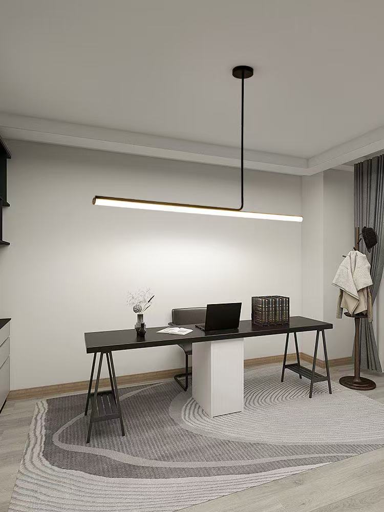 Decor Lighting Online - โคมไฟเพดาน LED ทรงเส้น โมเดิร์น สไตล์มินิมอล สำหรับตกแต่งภายในห้องนอน