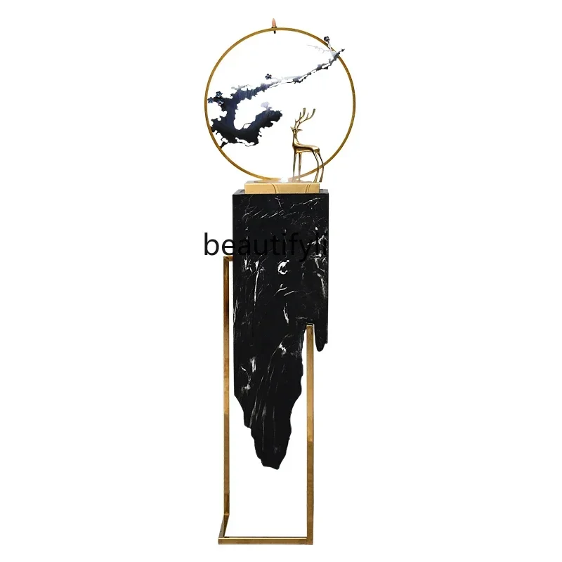 Decor Lighting Discount - NQ52 ส่วนลดสุดพิเศษ น้ำพุแบบจีนสไตล์ใหม่จากพื้นจรดเพดาน ห้องนั่งเล่นหรูหรา ตกแต่งบ้านสไตล์โมเดิร์นเรียบง่าย