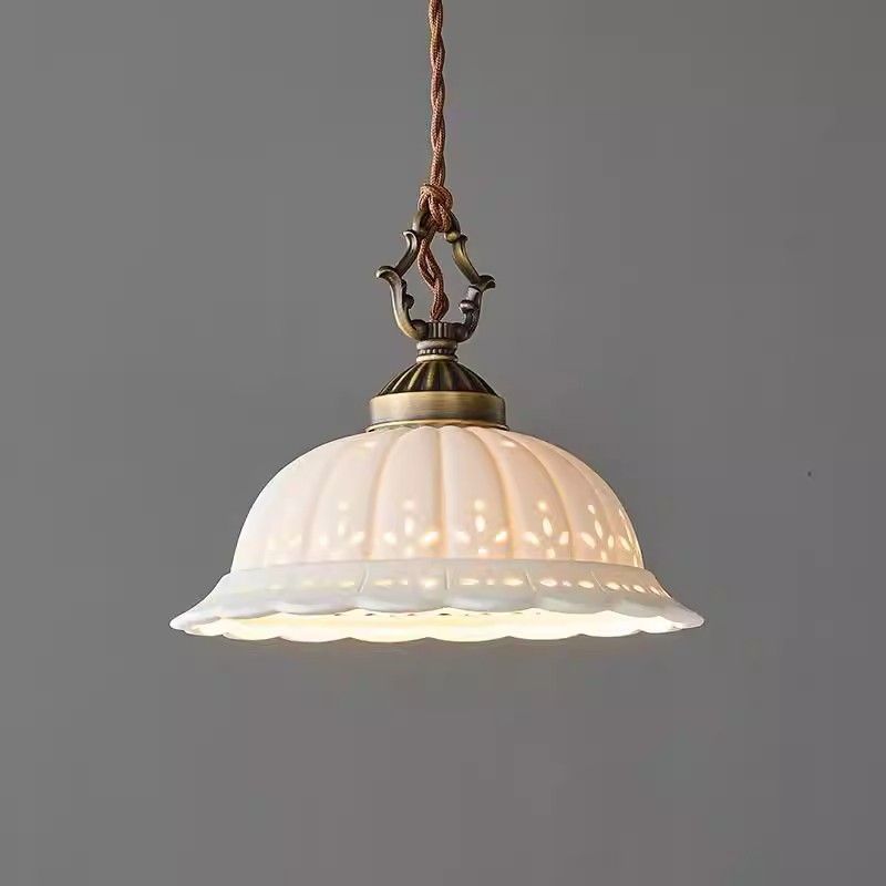 Decor Lighting Online - โคมไฟเพดานแบบเส้นยาวเดี่ยว สไตล์นอร์ดิกมินิมอล อเมริกันวินเทจ ทำจากทองเหลือง เหมาะสำหรับห้องนอน ข้างเตียง