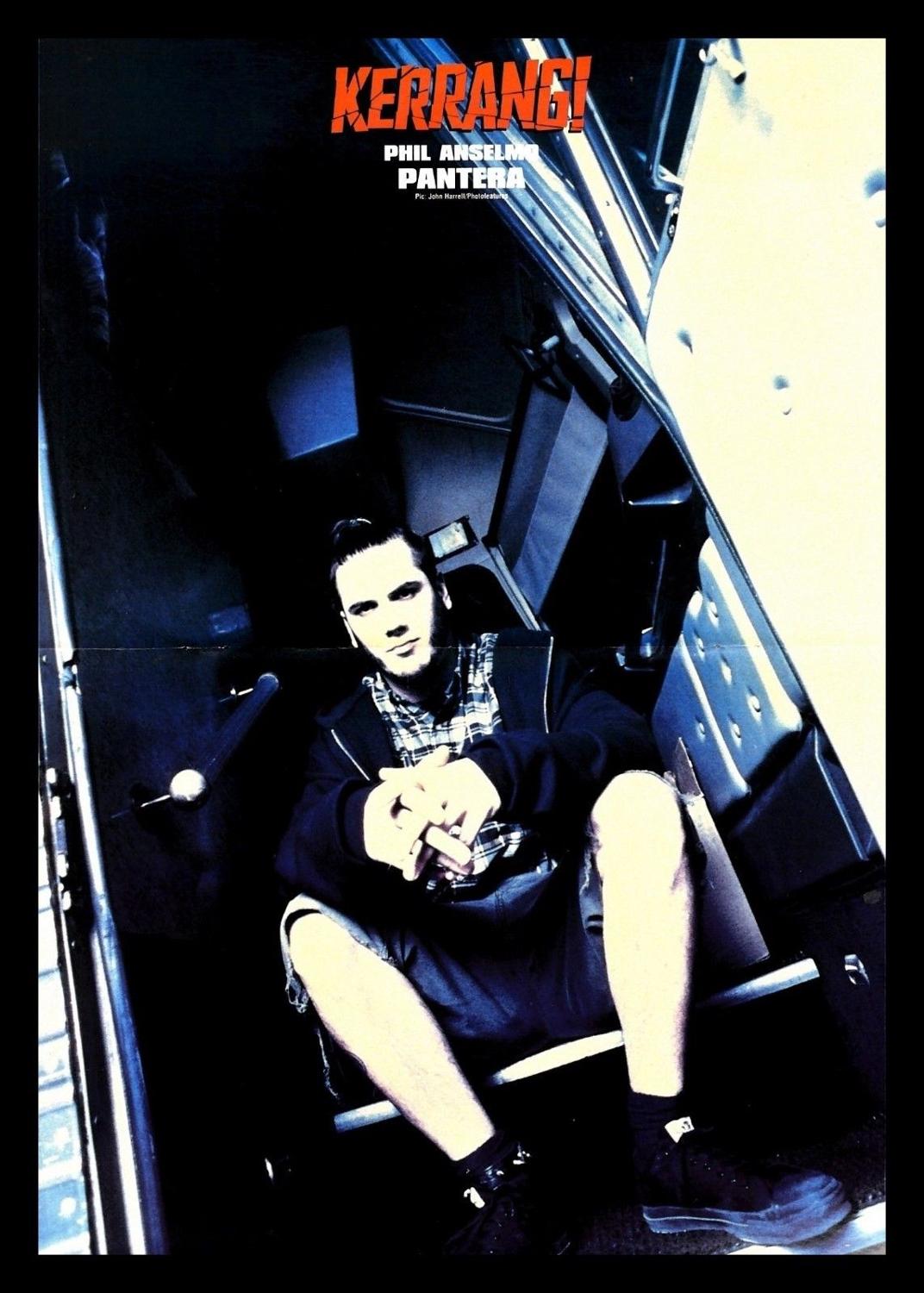 Lighting And Decor Magazine - สีนิตยสาร PHIL ANSELMO PANTERA สติ๊กเกอร์ติดผนังโปสเตอร์ผ้าไหมศิลปะผ้าใบบ้านตกแต่ง