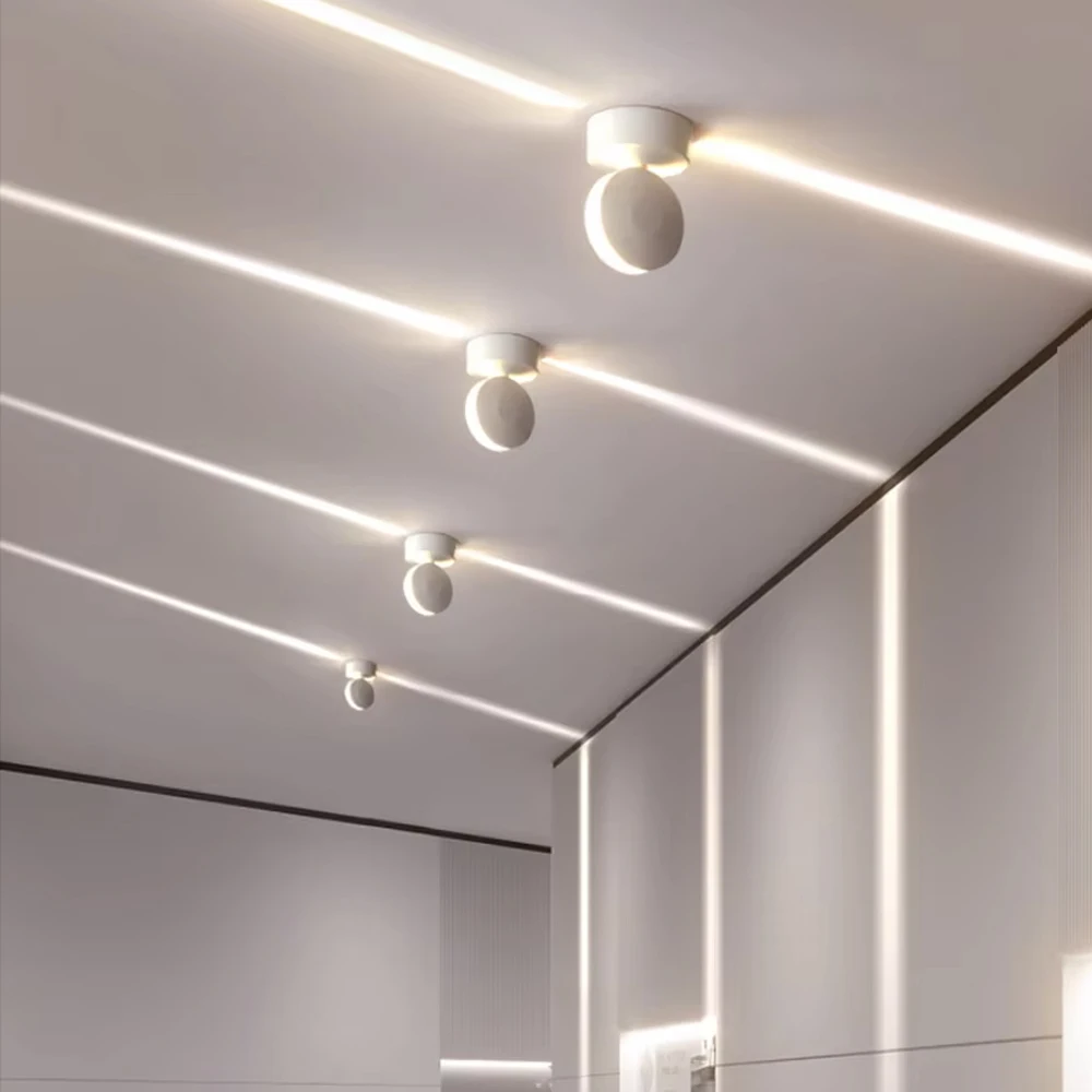 Garage Lighting Decor - 360 องศาหมุน LED Window Sill Light