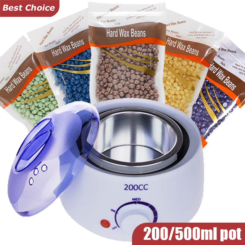 Wax Melter Electric - 200/500ML เครื่องทําความร้อนขี้ผึ้งไฟฟ้าเครื่องขี้ผึ้งร้อนพาราฟินหม้ออุ่นกําจัดขนเครื่องแว็กซ์ WAX-Melt เครื่องกําจัดขน Quick เครื่องทําความร้อน