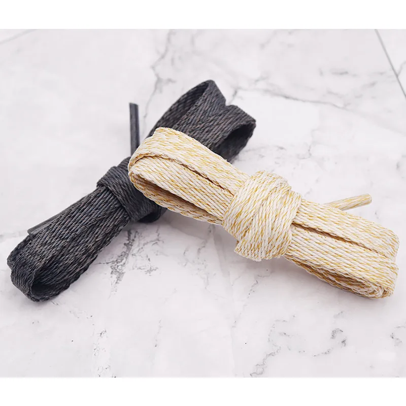 Lighting And Decor Magazine - Weiou ลูกไม้8MM หรูหราตกแต่งด้วยตนเองแบน String Hemp ทอผ้าเทปสีดำ