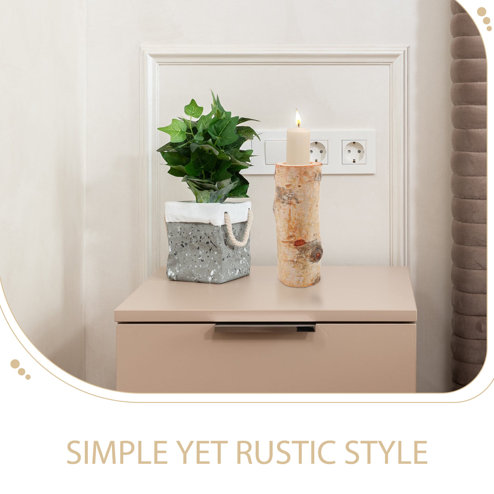 ชุดที่วางไม้สำหรับวางเทียนทีไล - Lighting Decoration Stand บทวิจารณ์และราคา