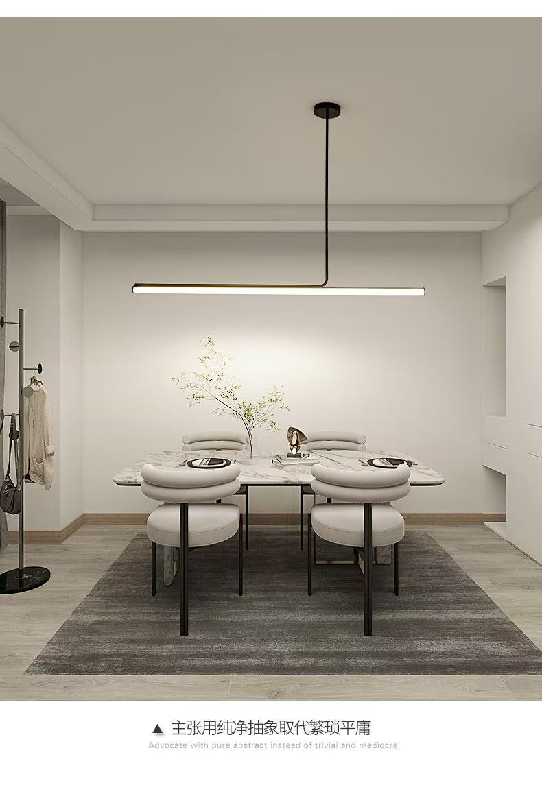 โคมไฟเพดาน LED ทรงเส้น โมเดิร์ - Decor Lighting Online บทวิจารณ์และราคา