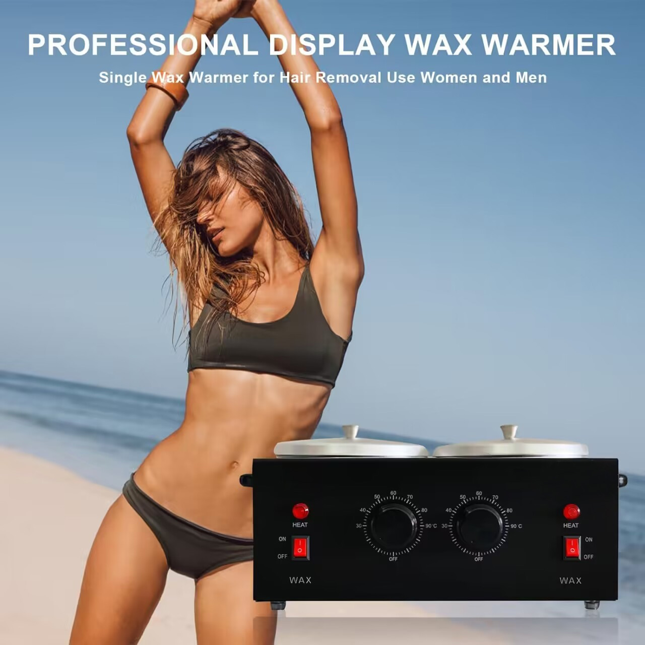 เครื่องทำแว็กซ์แบบคู่เครื่องทำ - Wax Melter Electric บทวิจารณ์และราคา