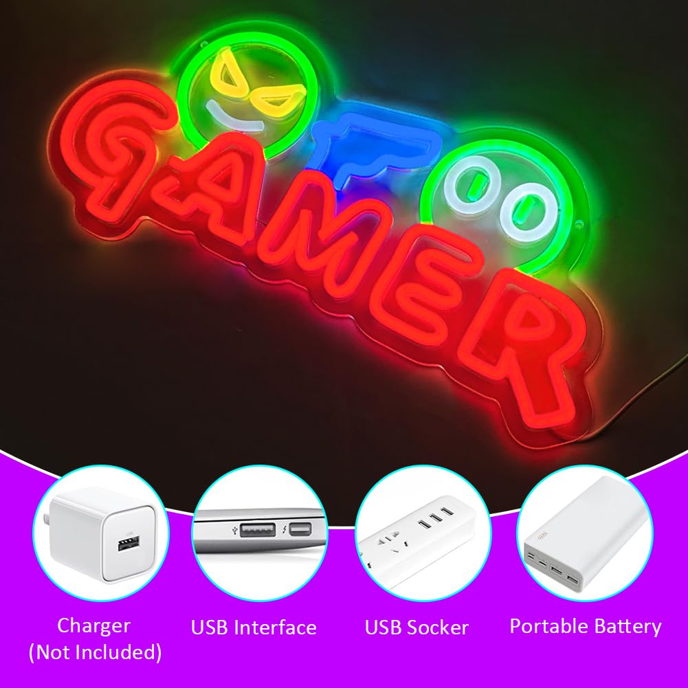 ไฟนีออน LED สำหรับเกมเมอร์ ตกแ - Wedding Lighting And Decor บทวิจารณ์และราคา
