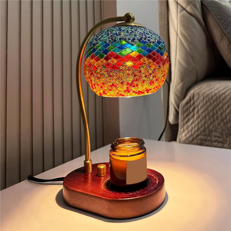 A93Z โคมไฟอุ่นเทียนไฟฟ้าลายกระ - Wax Melter Electric บทวิจารณ์และราคา