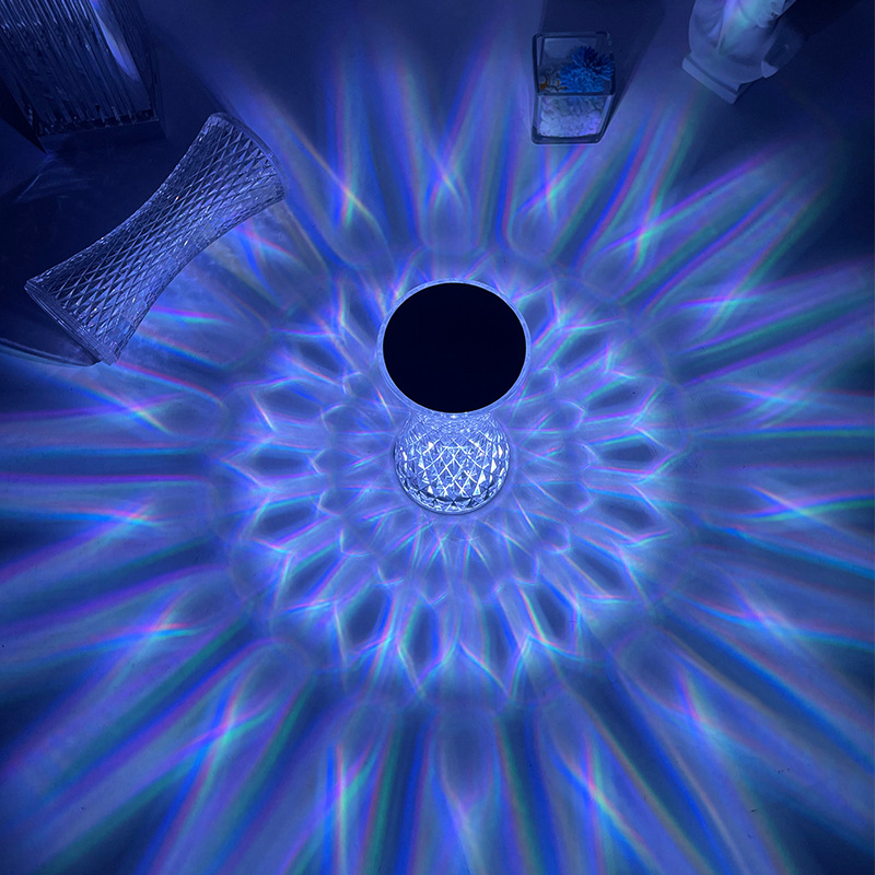 โคมไฟตั้งโต๊ะคริสตัลอะคริลิคตก - Lighting Decor In Room บทวิจารณ์และราคา