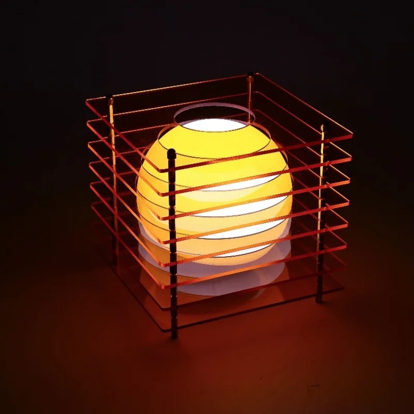 DIY อะคริลิคพันชั้นโคมไฟโคมไฟด - Lighting Decor In Room บทวิจารณ์และราคา