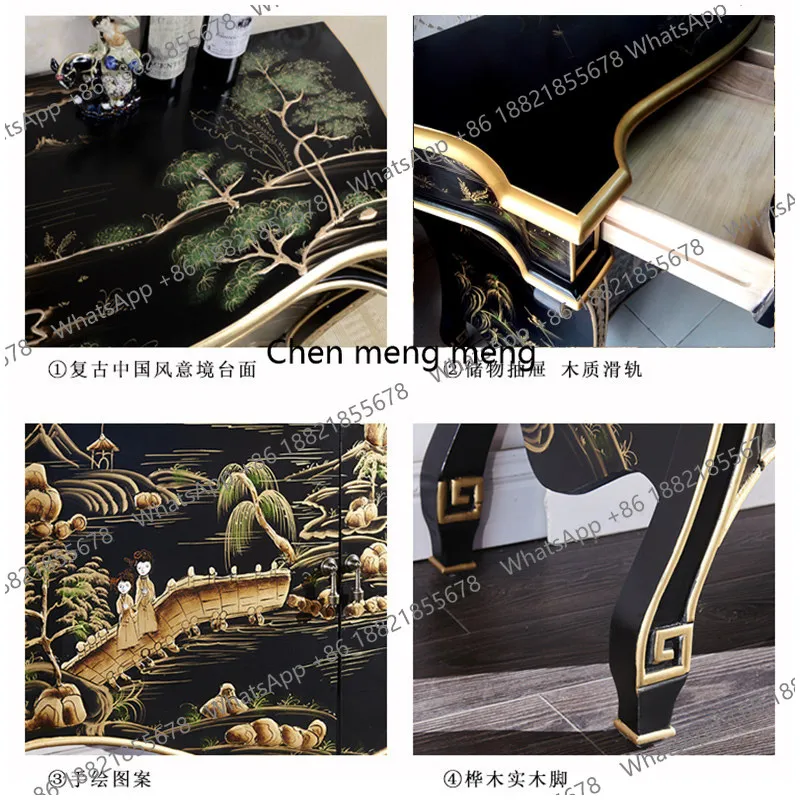 ตู้วางของทางเข้าไม้เนื้อแข็งสไ - Decor Lighting Discount บทวิจารณ์และราคา