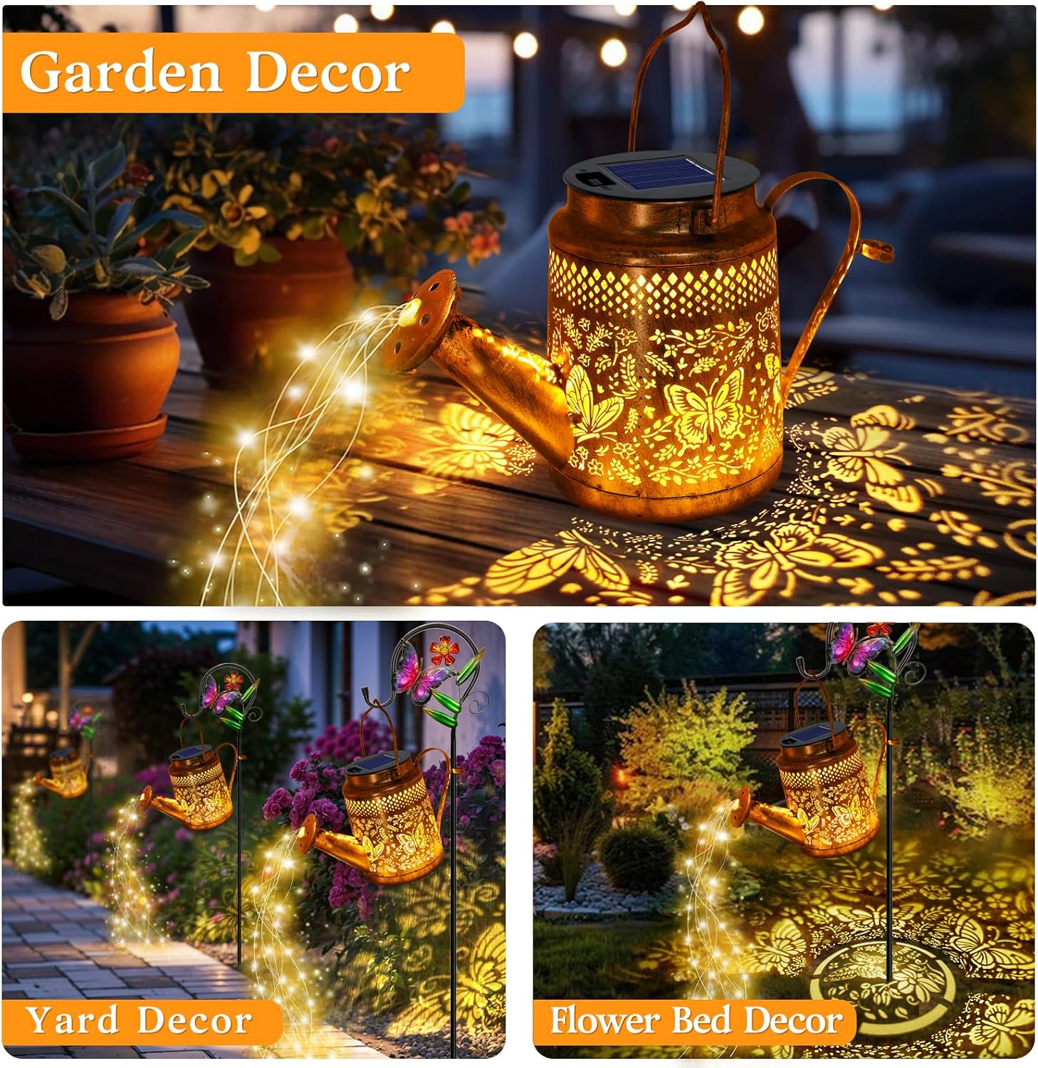 ชุดไฟรูปทรงบัวรดน้ำพลังงานแสงอ - Decor Lighting Pack บทวิจารณ์และราคา