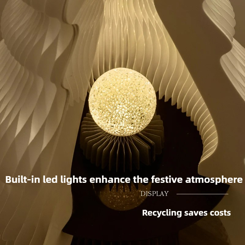 ‌ ต้นคริสต์มาสพับได้พร้อมไฟ LE - Outdoor Lighting Decor Ideas บทวิจารณ์และราคา