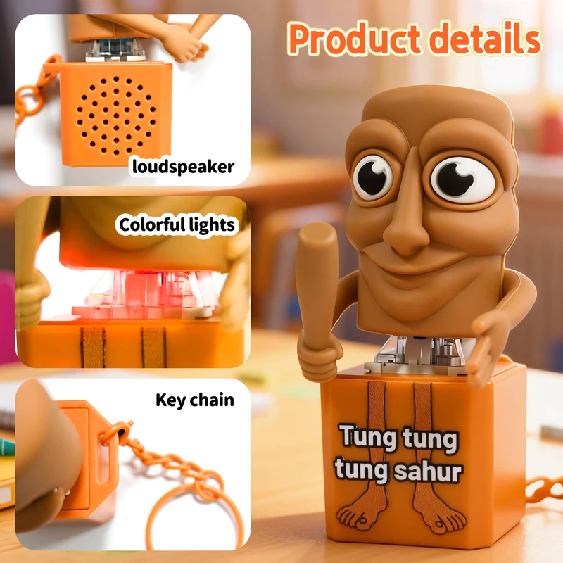 พวงกุญแจไม้รูปสติ๊กแมน อนิเมะ  - Lighting Decor Items บทวิจารณ์และราคา