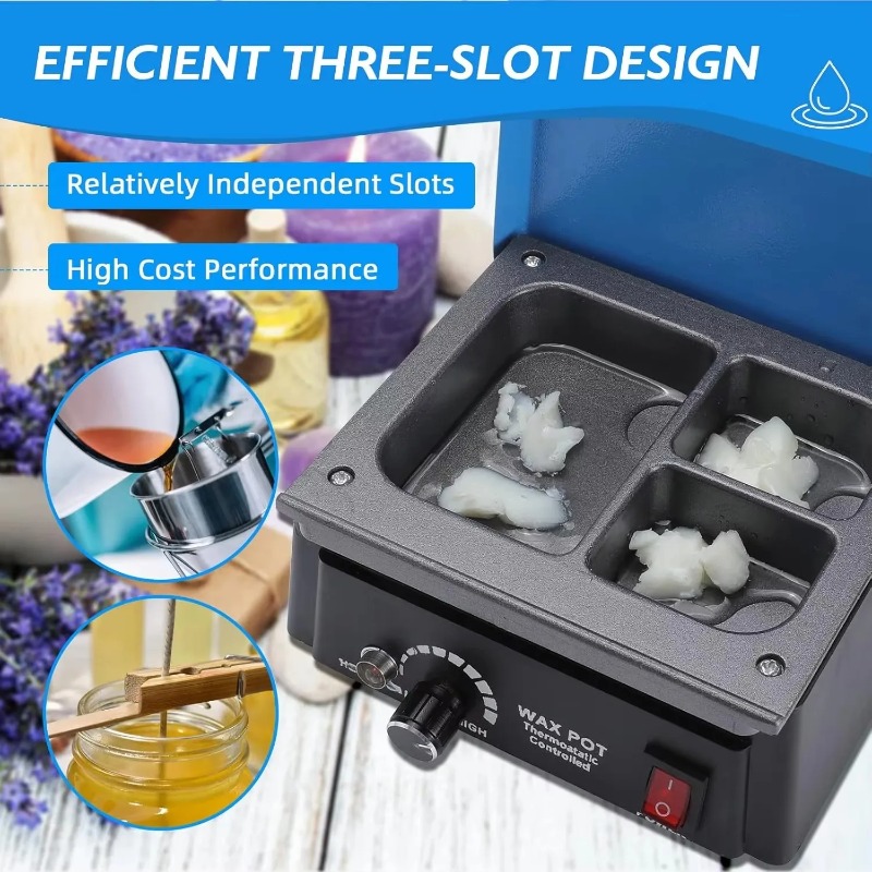 เครื่องทำความร้อนแว็กซ์ดิจิตอล - Wax Melter Electric บทวิจารณ์และราคา
