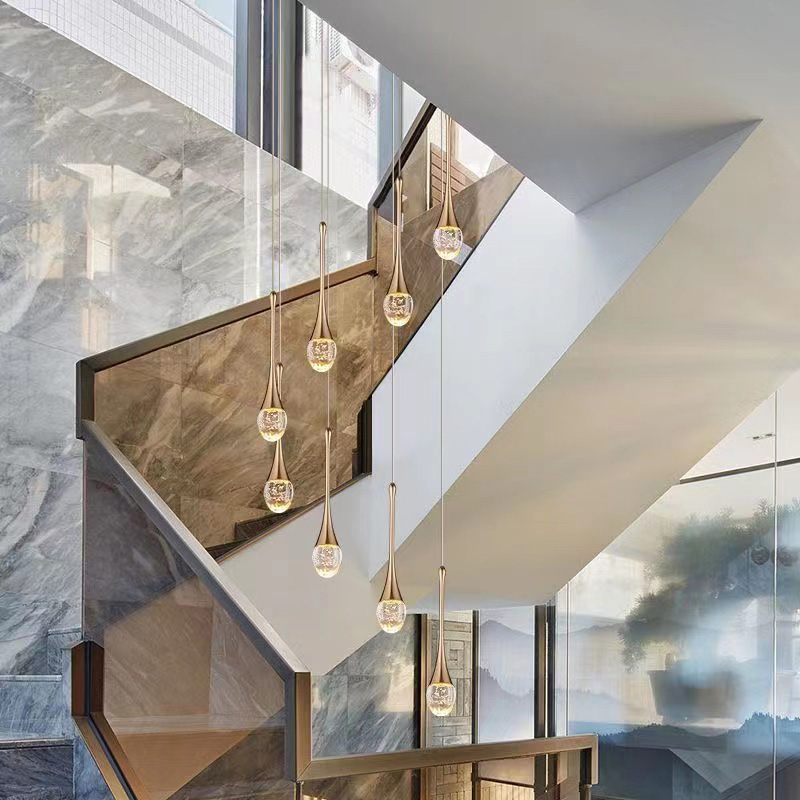 โคมระย้าฟองคริสตัลใหม่ห้องนั่ง - Decor Lighting Online บทวิจารณ์และราคา