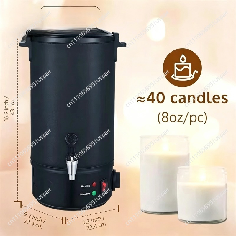 หม้อหลอมเทียนสแตนเลส 6 ลิตร 8  - Wax Melter Electric บทวิจารณ์และราคา