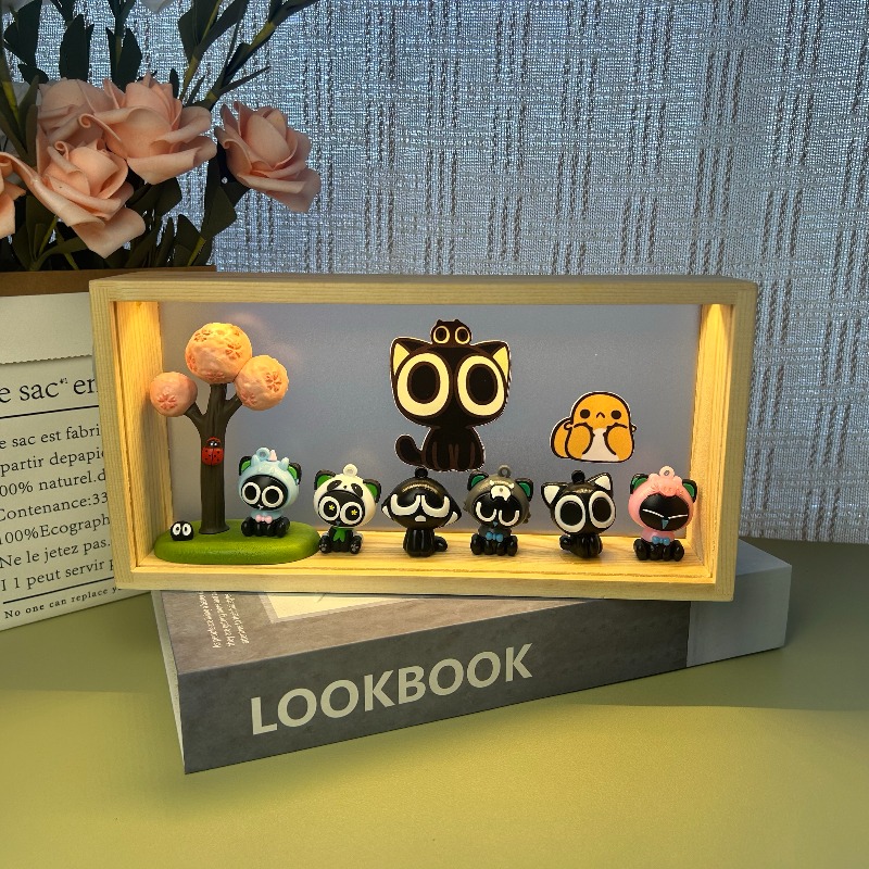 กรอบไฟ LED รูปหลัวเสี่ยวเหย่ย  - Lighting Decor Items บทวิจารณ์และราคา