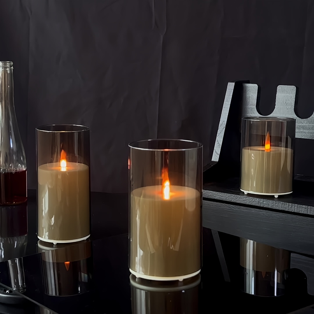 ชุดเทียนปลอมแบบชาร์จไฟได้ 3 ชิ - Decor Lighting Pack บทวิจารณ์และราคา