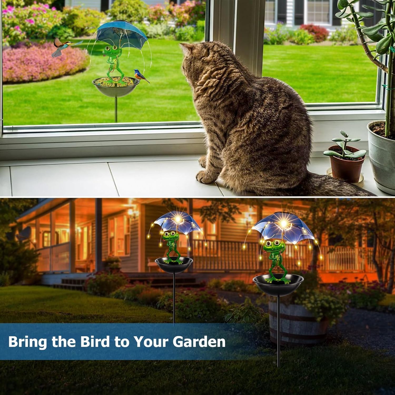 ที่ให้อาหารนกพลังงานแสงอาทิตย์ - Outdoor Lighting Decor Ideas บทวิจารณ์และราคา