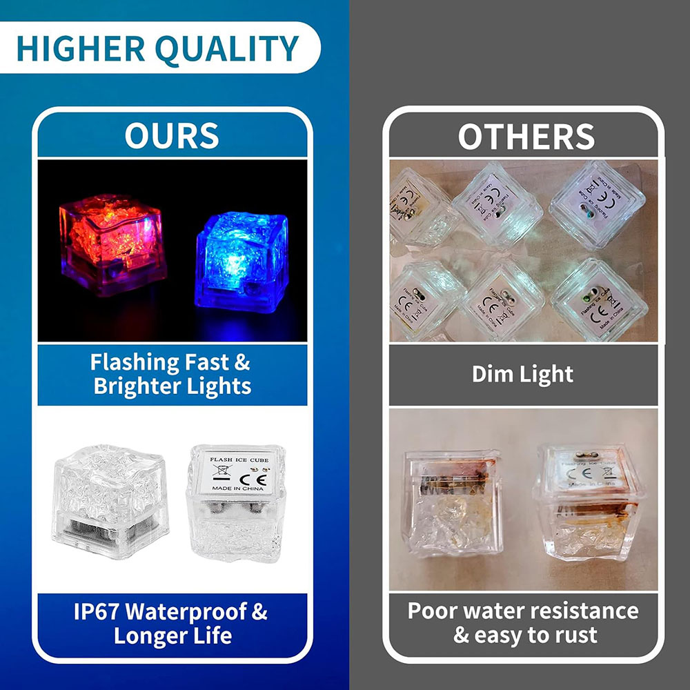 ก้อนน้ำแข็ง LED 50/100 ชิ้น เร - Decor Lighting Pack บทวิจารณ์และราคา