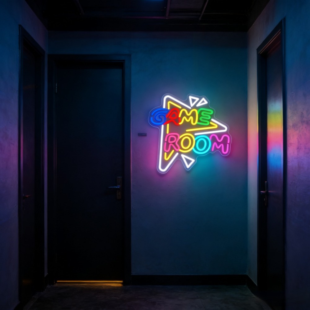 ป้ายไฟนีออน LED สำหรับห้องเกมส - Outdoor Lighting Decor Ideas บทวิจารณ์และราคา