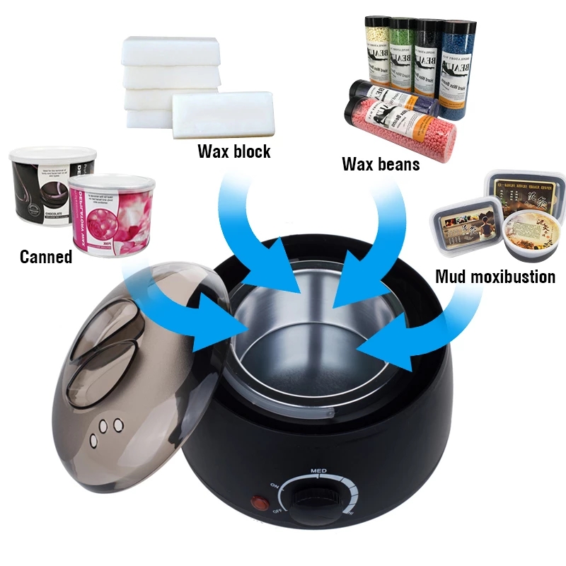 200/500ML เครื่องทําความร้อนขี - Wax Melter Electric บทวิจารณ์และราคา