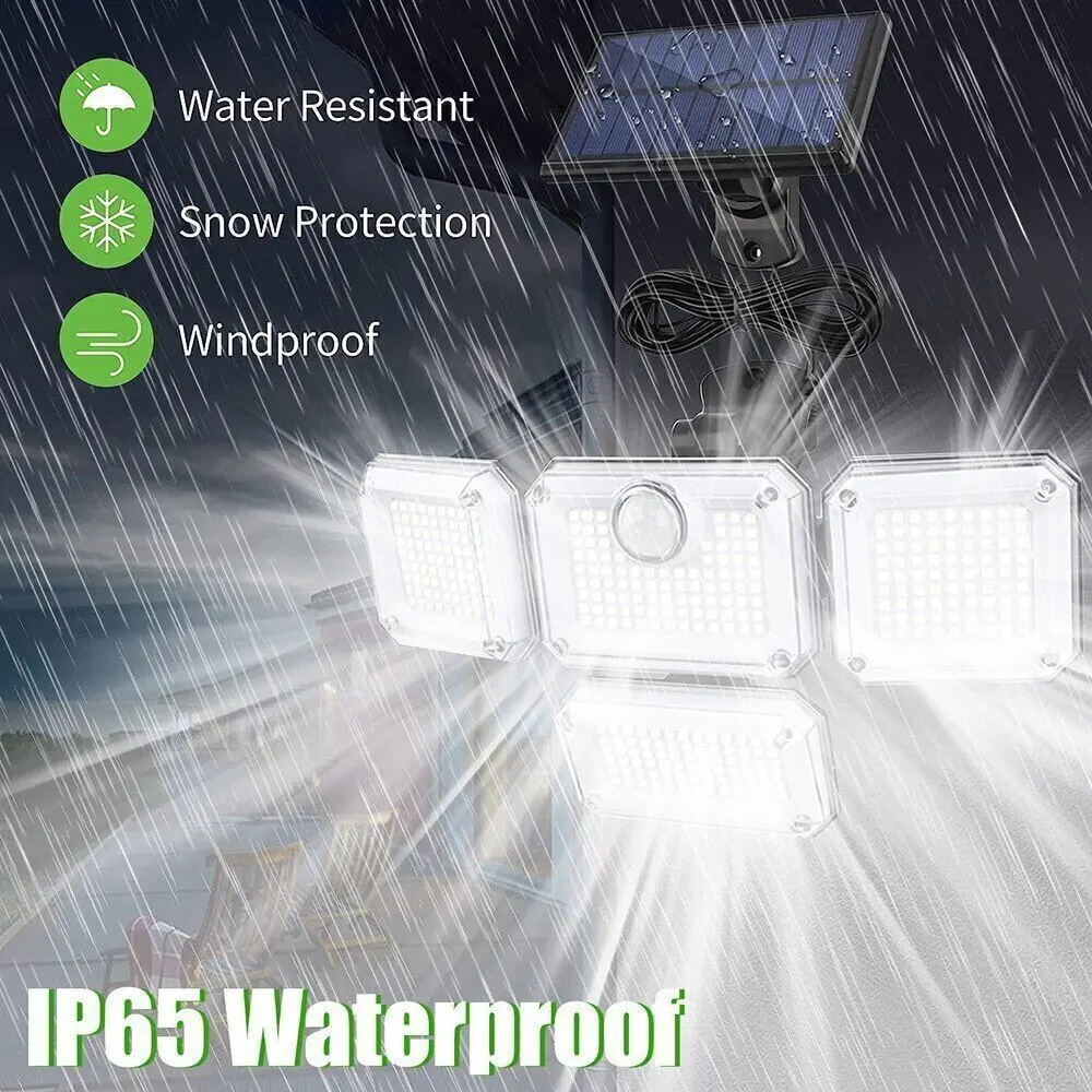 333 LED โคมไฟติดผนังพลังงานแสง - Garage Lighting Decor บทวิจารณ์และราคา