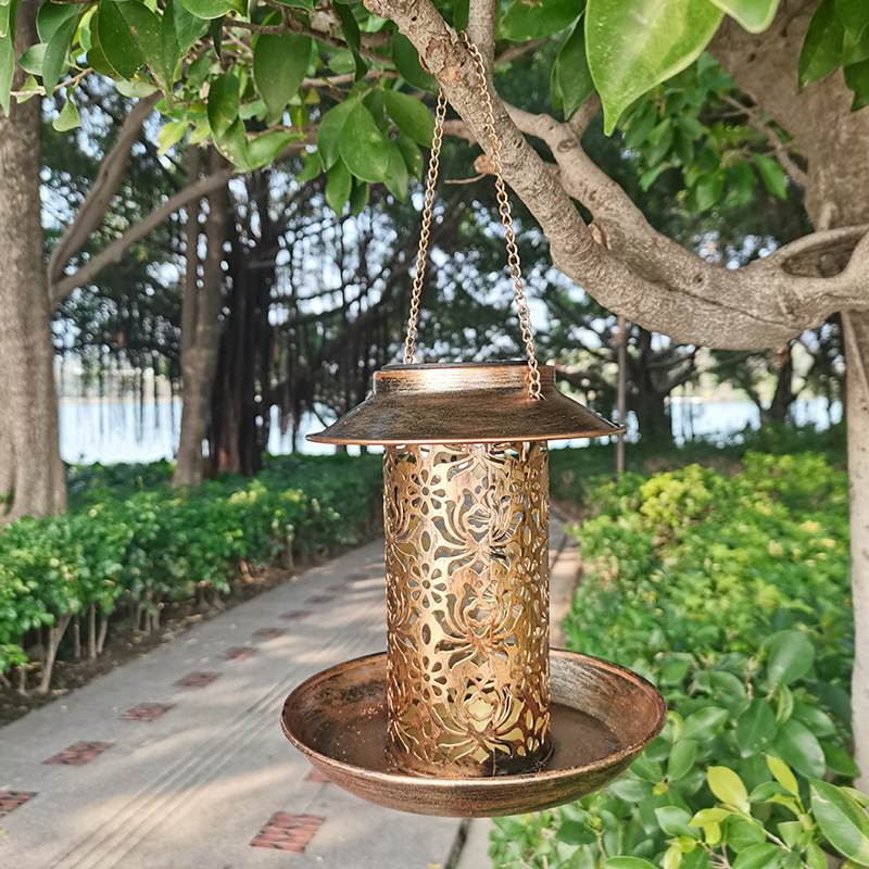 บ้านนกแขวนโลหะกลางแจ้งเครื่องใ - Outdoor Lighting Decor Ideas บทวิจารณ์และราคา